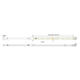 banda led 220v 2835 120 smd m 9w m 900lm m 3000k 1