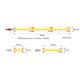 banda led cob 480 led uri 8mm 5m rola 12v 2700k 3