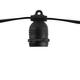 ghirlanda pentru exterior negru 15buc e27 ip65 144m socluri fixe 1