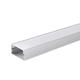 profil aluminiu banda led corp argintiu dispersor alb l 2m 40x20mm