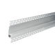 profil aluminiu banda led corp argintiu dispersor alb l 2m 98x19mm