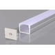 profil aluminiu banda led corp argintiu dispersor alb l 2m 19x13mm