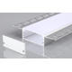 profil aluminiu banda led corp argintiu dispersor alb l 2m 50x20mm