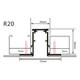 sina magnetica aplicata 1m incastrat r20 1