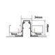 cablu de imbinare pentru sistem de sina magnetica m20 m35