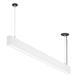 corp de iluminat suspendat liniar led 50w negru 4000k ugr19 interconectabil