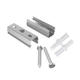 corp de iluminat suspendat liniar led 40w corp negru 4000k 2