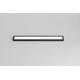 lumina magnetica liniara mini de culoare neagra 12w 4000k