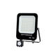 proiector led 50w cu senzor negru smd 4500lm 90 ip65 6000k