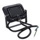 proiector led 10w negru epistar 150 ip65 6000k 70cm cablu 3