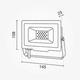 proiector led smd 20w alb 1600lm 120 ip65 6000k 3