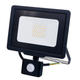 proiector led smd 30w cu senzor negru ip65 120 2700k 2400lm cu cablu de 70cm