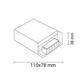 sursa alimentare banda led 12v 60w 5a metal 1