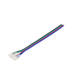 conector cu fixare rapida si fir la un capat pentru 10mm cob rgb sku 4965 1