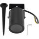 lampa de gradina cu tarus si soclu gu10 aluminiu corp negru ip65 ac 1