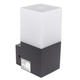 aplica led otel 1 e27 ip44