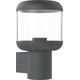 aplica de perete aluminiu transparent e27 soclu ip54