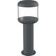 lampa pentru gazon aluminiu transparent e27 soclu ip54