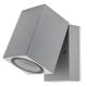 aplica led de fatada aluminiu alb ip44 gu10
