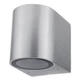 aplica led de fatada aluminiu alb ip54 gu10
