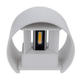 aplica led de fatada epistar 6w ip54 660lm alb 3000k 4