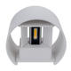 aplica led de fatada epistar 6w ip54 660lm alb 3000k 5