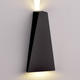aplica led de fatada cree 6w ip54 660lm negru 3000k 3