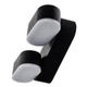 aplica led de fatada epistar 2 6w ip54 1320lm negru 4000k 2