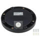 spot led rotund trepte negru 2w 4200k 120lm ip65 2