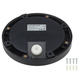 spot led rotund trepte negru 2w 4200k 120lm ip65 3
