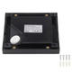 spot led patrat trepte negru 2w 4200k 120lm ip65 2