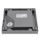 spot led patrat trepte gri 2w 4200k 120lm ip65 2