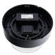 aplica led de fatada rotunda negru 12w 3000k 1000lm ip65 2