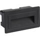 spot led patrat pentru trepte negru 3w 180lm 4200k ac ip65