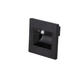 spot led patrat pentru trepte 1w 80lm w 3000k ac ip20 neagra senzor