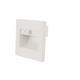spot led patrat pentru trepte 1w 80lm w 4000k ac ip20 alba senzor