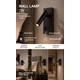lampa led pentru mobilier 2w ip20 cu intrerupator pornit oprit usb negru 3000k 1
