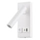 lampa led pentru mobilier 2w ip20 cu intrerupator pornit oprit usb alb 4200k
