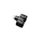 adaptor cu 2 prize ip44 2 16a 16a 230v max3500w negru 1