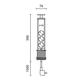 prelungitor cu 3 prize si porturi type a c total dc5v 34a cablu de 15mm negru 2