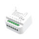 intrerupator kinetic cu telecomanda si controler 2 clapete alb 1