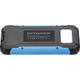 baterie externa 10000mah 37v solar 12w negru albastru led 2w 1
