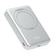 baterie externa 10000mah dc5v alb type c iesire maxima dc385wh 3