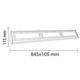 lampa led liniara 150w iluminat industrial 6000k 2