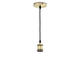 pendul vintage 1m e27 bronz 1