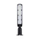 lampa stradala led 30w 100lm w ip65 75x130 4000k corp negru cu senzor crepuscular