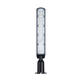 lampa stradala led 50w 100lm w ip65 75x130 4000k corp negru cu senzor crepuscular
