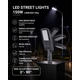 lampa stradala led 150w lumileds chip 180 26dc5v 130lm w ip65 75x130 6000k corp gri baza nema 1