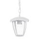 lampadar suspendat negru din aluminiu pentru 1 bec e27