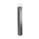 lampadar de gradina din aluminiu 100cm gri inchis ip54